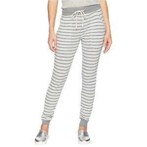 Alternative Apparel Eco-Jersey Grey Stripe Pants